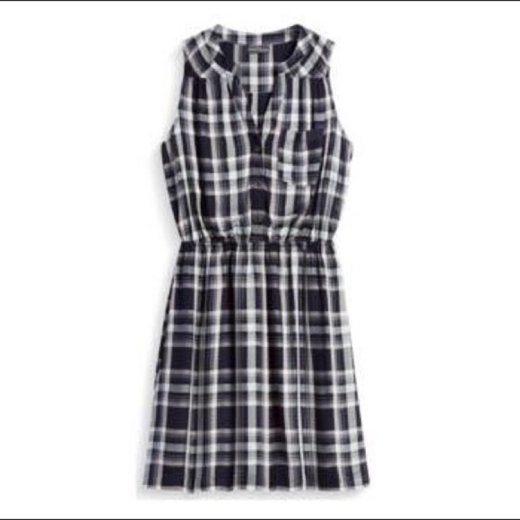 Market & Spruce Dresses & Skirts - Market & Spruce Gil Plaid Shirt Dress